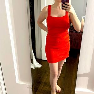 Small red/orange Zara dress